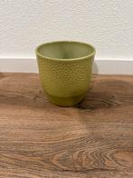 Bloempot, Ophalen of Verzenden, Zo goed als nieuw, Rond, Minder dan 25 cm