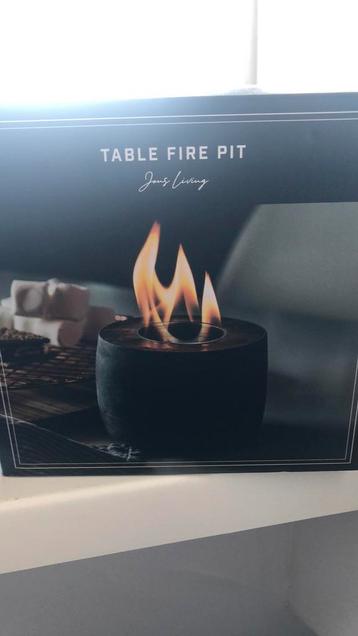 Table fire pit jens living tafelhaard nieuw 