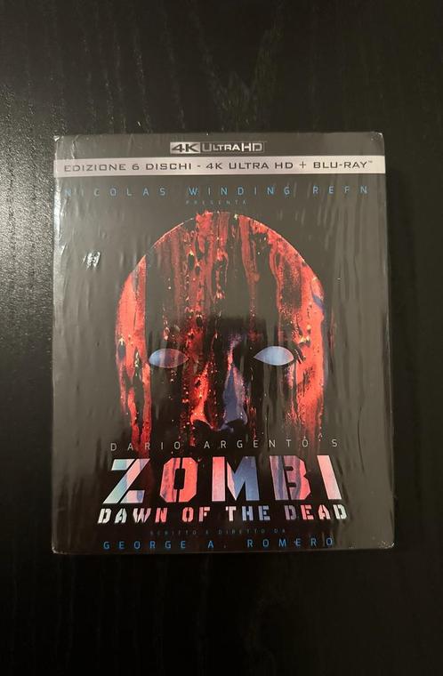 Dawn of the Dead 4K, Zombi 4K, Limited edition 6 discs, Cd's en Dvd's, Blu-ray, Nieuw in verpakking, Horror, Ophalen of Verzenden