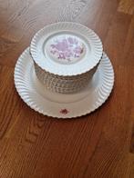 Kaiser gebaksbordjes + vlaaischotel, Huis en Inrichting, Keuken | Servies, Ophalen, Gebruikt, Bord(en), Overige stijlen