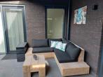 Prachtige houten loungeset compleet, Tuin en Terras, Tuinsets en Loungesets, Ophalen of Verzenden, Gebruikt, Hout