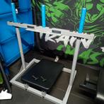 Fitnessapparaten: Leg Press, Multi Trainer, Assault Bike, Sport en Fitness, Fitnessapparatuur, Ophalen, Gebruikt, Krachtstation