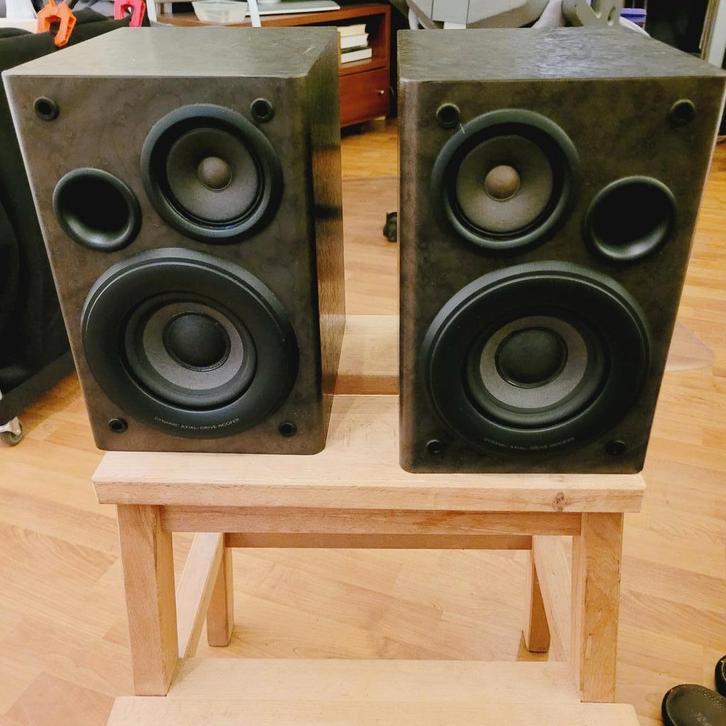 JVC UX-BS1013, Audio, Tv en Foto, Luidsprekers, Zo goed als nieuw, Front, Rear of Stereo speakers, Minder dan 60 watt, JVC, Ophalen