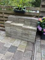 Gratis stoeptegels 30x30cm, Ophalen, Gebruikt, Beton, 10 m² of meer