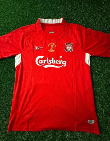 Handgesigneerd STEVEN GERRARD LIVERPOOL FINAL CL 2004-2005 beschikbaar voor biedingen