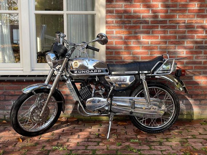 Zündapp KS50 529-05 watergekoeld, Fietsen en Brommers, Brommers | Zundapp, Gebruikt, KS50, Maximaal 45 km/u, Ophalen of Verzenden