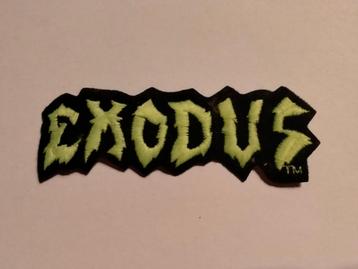 Exodus metal hardrock vintage logo kleding patch embleem beschikbaar voor biedingen