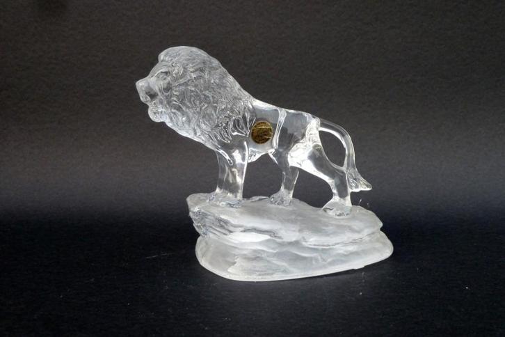Cristal d'Arques - Leeuw (kristal), Antiek en Kunst, Antiek | Glas en Kristal, Ophalen of Verzenden