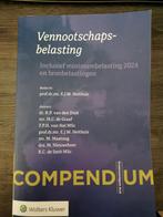 Vennootschapsbelasting 2024 - Compendium, Boeken, Diverse, Zo goed als nieuw, Gamma, HBO