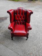 Chesterfield fauteuil ., Ophalen, Gebruikt, Chesterfield, 75 tot 100 cm