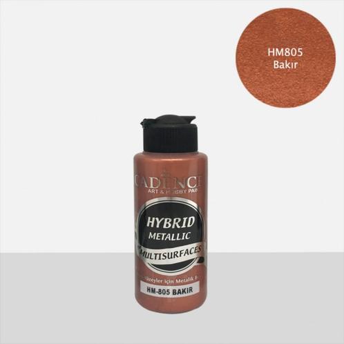 Cadence Hybrid metallic verf for multisurfaces 120 ml koper, Hobby en Vrije tijd, Schilderen, Nieuw, Overige typen, Ophalen of Verzenden