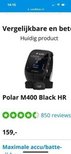 ZGAN! Polar M400 sporthorloge hartslagmeter €70,99, Android, Ophalen of Verzenden, Zo goed als nieuw