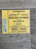 Concertkaartje Rolling Stones Ahoy 14.10.1973, Overige typen, Gebruikt, Ophalen of Verzenden