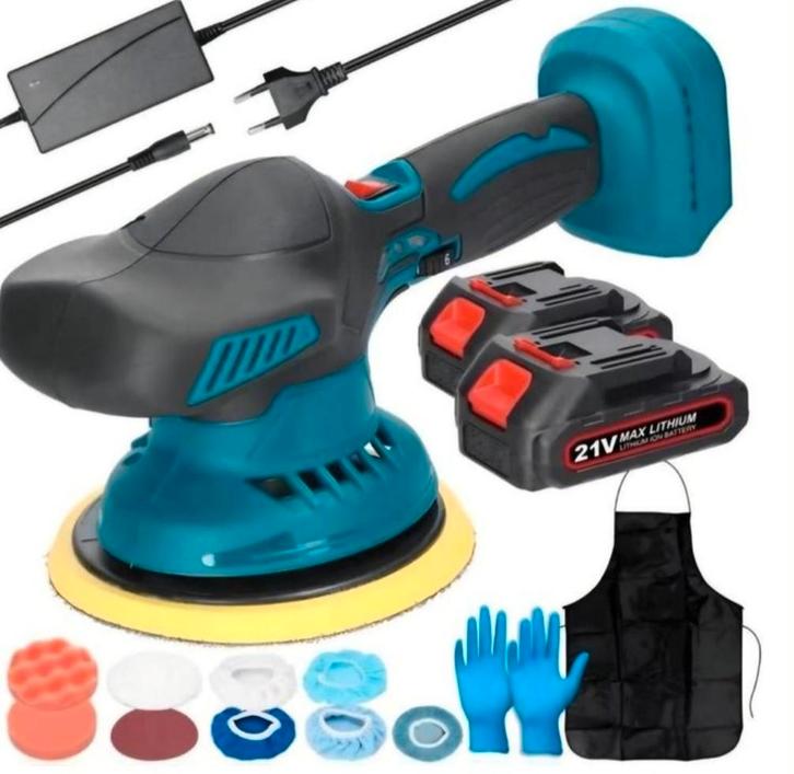 Excentrische Polijstmachine 2500-5000 rpm 6 snelheden Nieuw, Doe-het-zelf en Verbouw, Gereedschap | Schuurmachines, Nieuw, Excentrische schuurmachine