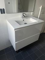 Badkamer meubel met spiegel, Huis en Inrichting, Badkamer | Badkamermeubels, Ophalen, Gebruikt, 50 tot 100 cm, Minder dan 100 cm