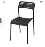 Eetkamerstoelen Adde zwart (2stuks), Huis en Inrichting, Stoelen, Ophalen of Verzenden, Zo goed als nieuw, Zwart, Vijf, Zes of meer stoelen