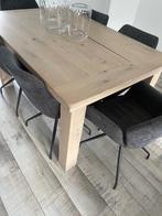 Eettafel white wash, Huis en Inrichting, Tafels | Eettafels, 50 tot 100 cm, Overige materialen, 100 tot 150 cm, Gebruikt