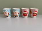 4 bekers van Studio Youki, Gebruikt, Ophalen of Verzenden, Overige stijlen, Kop(pen) en/of Schotel(s)