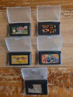 5 Nintendo Gameboy Advance GBA games, Avontuur en Actie, Gebruikt, 1 speler, Ophalen of Verzenden