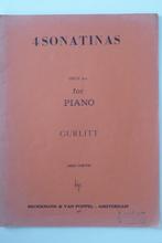 4 SONATINAS opus 214 for Piano, Muziek en Instrumenten, Bladmuziek, Piano, Gebruikt, Ophalen of Verzenden