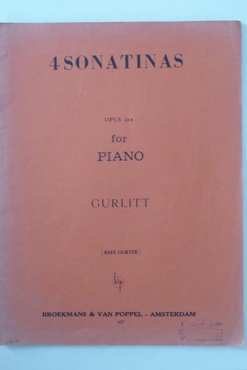 4 SONATINAS opus 214 for Piano