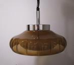 Vintage Dijkstra Hanglamp Midcentury Design lamp Space Age, Ophalen of Verzenden, Zo goed als nieuw, Metaal, 75 cm of meer