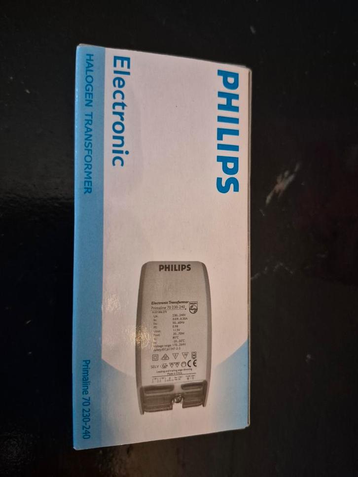 Nieuwe Philips Halogeen Transformator, Doe-het-zelf en Verbouw, Elektra en Kabels, Nieuw, Overige typen, Ophalen of Verzenden