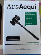 Ars Aequi Staats- & Bestuursrecht 1849-2019, Boeken, Studieboeken en Cursussen, Ophalen of Verzenden, Gamma, Gelezen, WO