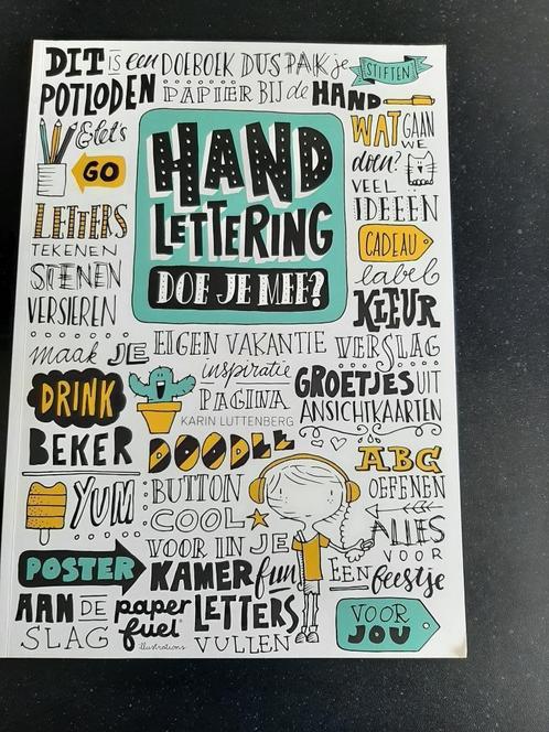 Handlettering Doe je mee?, Boeken, Hobby en Vrije tijd, Nieuw, Overige onderwerpen, Ophalen of Verzenden