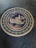 Antiek Duits Wandbord Vogel Gerzit Keramik, Ophalen of Verzenden