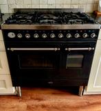 Boretti gasfornuis 90cm met 2 ovens, 60 cm of meer, 5 kookzones of meer, Vrijstaand, 85 tot 90 cm