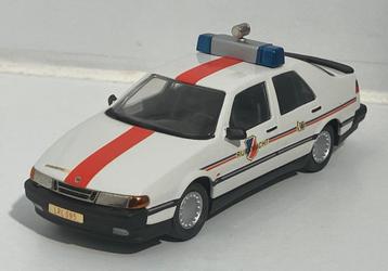 Prachtige. Saab 9000. Rijkswacht. Somerville # 139. MIB 1:43 beschikbaar voor biedingen
