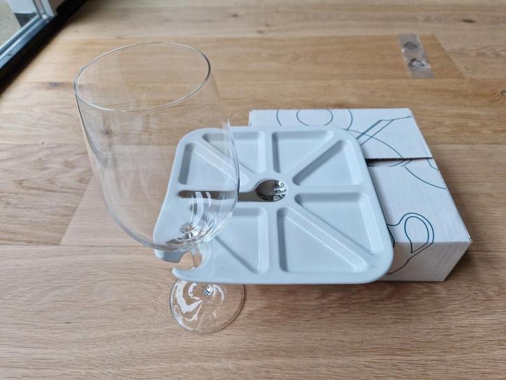 6 Nieuwe porseleinen Tapas-/Borrelborden (wit), Huis en Inrichting, Keuken | Servies, Nieuw, Bord(en), Overige stijlen, Porselein