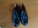 Greve leren dames brogues:mt 37.5 (4.5), Blauw, Ophalen of Verzenden, Zo goed als nieuw, Greve