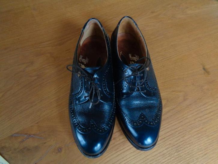 Greve leren dames brogues:mt 37.5 (4.5), Kleding | Dames, Schoenen, Zo goed als nieuw, Schoenen met lage hakken, Blauw, Ophalen of Verzenden