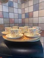 Balmoral Castle,Bone China,7 kop en schotels, Antiek en Kunst, Antiek | Servies los, Ophalen of Verzenden