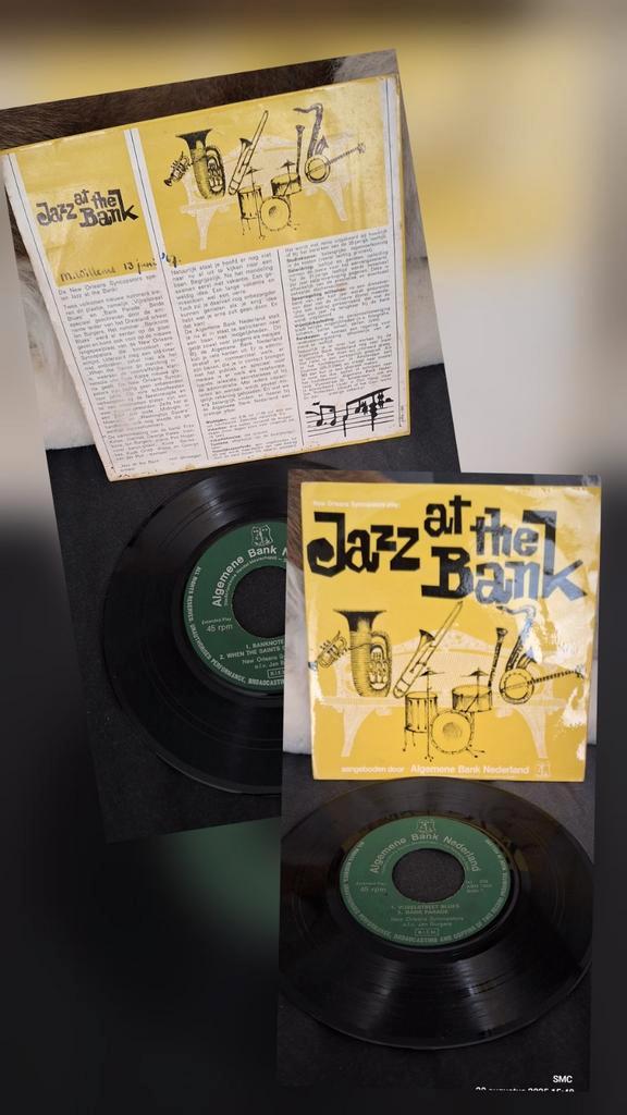 Jazz at the Bank – New Orleans Syncopators – Promo 7" vinyl, Cd's en Dvd's, Vinyl Singles, Zo goed als nieuw, Single, Jazz en Blues