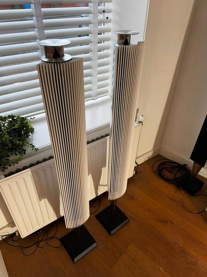Bang & Olufsen Beolab 18 Speakers - Prachtige set!, Audio, Tv en Foto, Luidsprekers, Gebruikt, Front, Rear of Stereo speakers