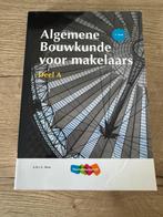 Algemene Bouwkunde voor makelaars Deel A, Boeken, Studieboeken en Cursussen, Ophalen of Verzenden, Zo goed als nieuw