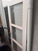 Binnen paneel deur met glas, Doe-het-zelf en Verbouw, Deuren en Horren, Ophalen, 80 tot 100 cm, Binnendeur, 200 tot 215 cm