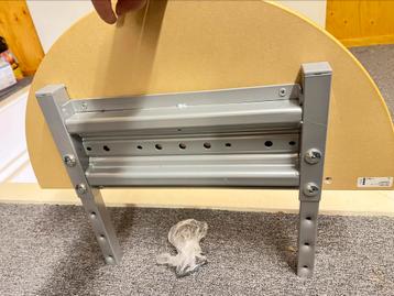 Aansteekdeel bureau Ikea Galant, beukenkleur - afbeelding 3