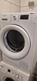 Droger whirlpool 8kg goede staat, Witgoed en Apparatuur, Wasdrogers, 8 tot 10 kg, Ophalen, Condens, 85 tot 90 cm