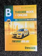 Theorieboek auto van rijschool Dekker, Ophalen of Verzenden, Zo goed als nieuw, Algemeen