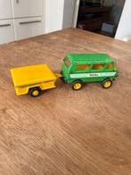 Tonka bus met vouw wagen jaren 70, Ophalen of Verzenden, Zo goed als nieuw, Bus of Vrachtwagen, Overige merken
