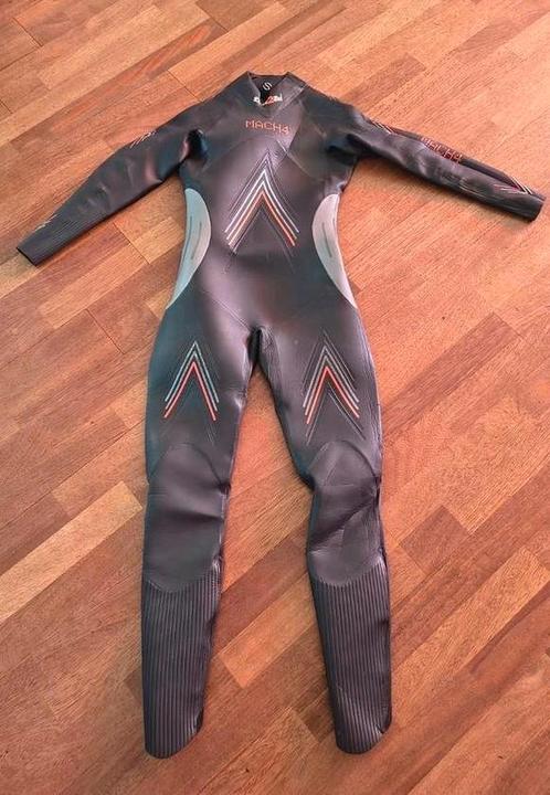 Dare2Tri Mach4 wetsuit, triatlon, openwater zwemmen, maat S, Watersport en Boten, Watersportkleding, Gebruikt, Wetsuit, Dame of Heer