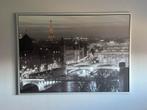 Ikea Vilshult fotoposter met lijst Parijs., Huis en Inrichting, Ophalen, 125 cm of meer, Zo goed als nieuw, Schilderij