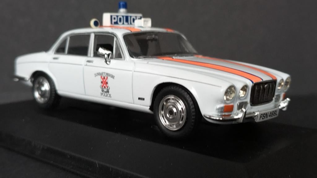 Jaguar XJ6 Police Dunbartonshire 1:43 Vanguards Pol, Auto, Vanguards, Nieuw, Info@corgiclassics.co.uk