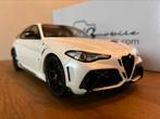 Alfa Romeo Giulia GTAm - wit - OttOmobile OT990 - 1:18, Nieuw, OttOMobile, Ophalen of Verzenden, Auto