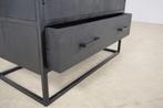 opbergkast 90 cm br. Massief zwart mangohout  actie prijs  L, Huis en Inrichting, Kasten | Ladekasten, Opbergkast 90 cm br. Massief zwart mangohout  actie prijs