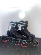 Powerslide Inline Skates - Phuzion Radon Teal 90, Ophalen, Dames, Zo goed als nieuw, Inline skates 4 wielen